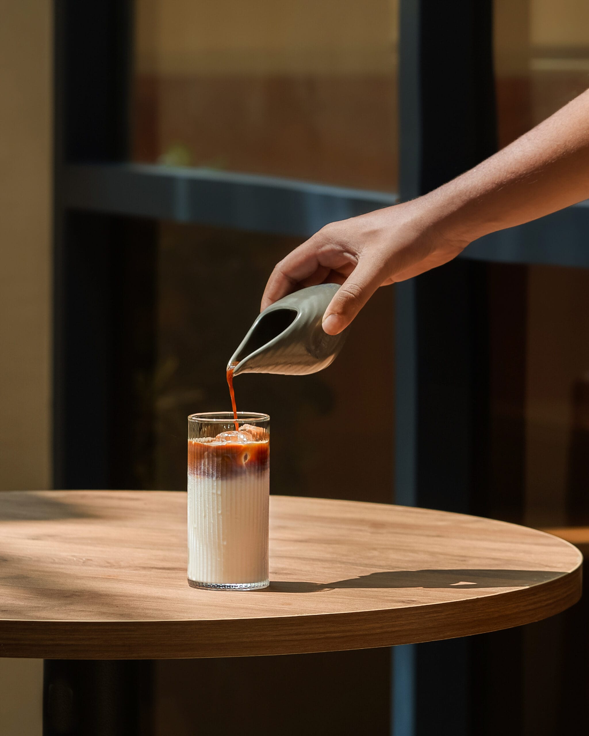 Iced latte OR Vietnamese iced latte